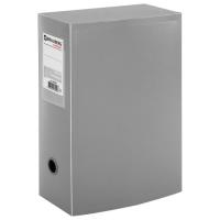 Короб архивный (330х245 мм), 100 мм, пластик, разборный, до 900 листов, серый, 0,9 мм, BRAUBERG "Energy"