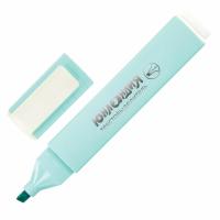 Текстовыделитель ЮНЛАНДИЯ "COLORSTAR PASTEL", БИРЮЗОВЫЙ, линия 1-4 мм