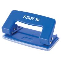 Дырокол металлический STAFF "EVERYDAY", до 10 листов, без линейки, синий