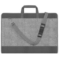 Папка-сумка для рисунков и чертежей каркасная А1 (64х90 см), экокожа, BRAUBERG ART CLASSIC