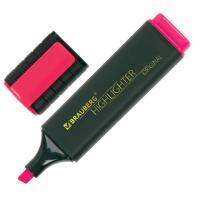 Текстовыделитель BRAUBERG "ORIGINAL", РОЗОВЫЙ, линия 1-5 мм