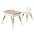 Стол детский + стул BRABIX KIDS CS-001, растущий, 2-7 лет, ЛДСП, пластик