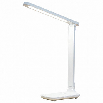 Настольная лампа светильник беспроводная SONNEN PT-102, USB, LED, 3 Вт, 3 режима, белый