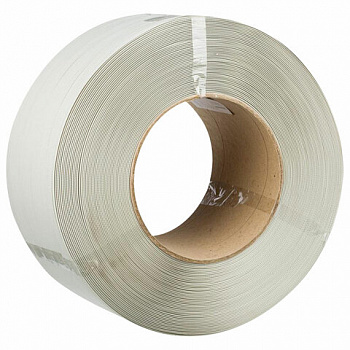 Стреппинг лента полипропиленовая белая, 9 мм х 0,5 мм, длина 4000 метров