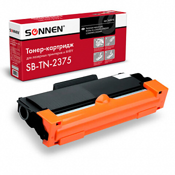Картридж лазерный SONNEN (SB-TN2375) для BROTHER HL-L2300DR/2340DWR/DCP-L2500, ресурс 2600 страниц