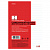 Сменный блок для тетрадей на кольцах А5 80 л., в линию, HATBER, Белый, 086743, 80СБ5В2_02449