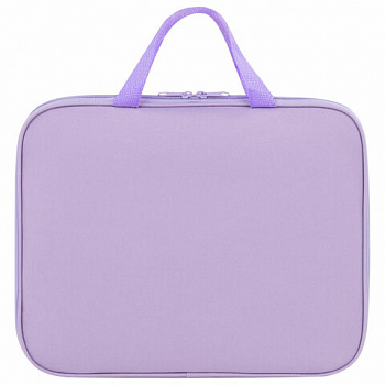 Папка на молнии с ручками STAFF EVERYDAY А4, полиэстер, нежно-фиолетовый