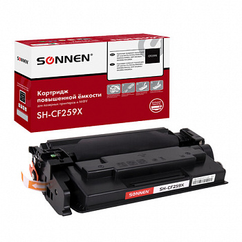 Картридж лазерный SONNEN (SH-CF259X) для HP LJP M404dn/M404dw/M404n/M428dw/M428fdn/M304a, ресурс 10000 стр.
