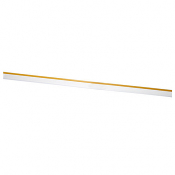 Ценникодержатели полочные самоклеящиеся прозрачные 1250 мм, КОМПЛЕКТ 10 шт., DBR39