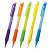 Карандаш механический 0,7 мм, STAFF "College" MP-422, ластик, резиновый грип, корпус тонированный ассорти