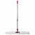 Швабра-рамка 80 см, телескопический черенок из нержавеющей стали 125 см, МОП хлопок, LAIMA