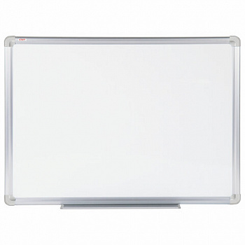 Доска магнитно-маркерная 45х60 см, алюминиевая рамка, ГАРАНТИЯ 10 ЛЕТ, STAFF