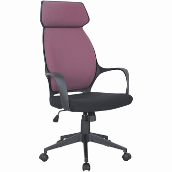 Кресло офисное BRABIX PREMIUM "Galaxy EX-519", ткань, черное/терракотовое