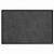 Коврик придверный 60х90 см, СЕРЫЙ, влаго-грязезащитный, 430 г/м2, ребристый, ЛЮБАША СТАНДАРТ