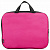Папка на молнии с ручками STAFF EVERYDAY А4, 1 отделение, полиэстер, 80 мм, розовая