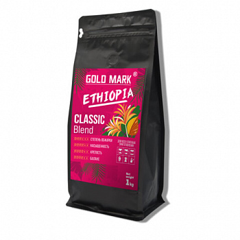 Кофе в зернах GOLD MARK "Classic Blend", арабика 100%, 1 кг.