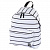 Рюкзак BRAUBERG СИТИ-ФОРМАТ универсальный, "Strip", белый в полоску, 41х32х14 см
