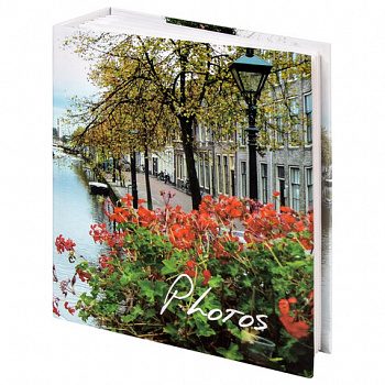 Фотоальбом BRAUBERG "Променад" на 304 фото 10х15 м, твердая обложка, термосклейка