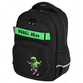 Рюкзак BRAUBERG MOTION, 2 отделения, 3 кармана, "Be cool", 41х28х17 см