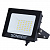 Прожектор светодиодный 30 Вт, 6500 К, 2400 Лм, 30 м2, IP65, 146x98x26 мм, черный, SONNEN