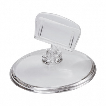 Ценникодержатели BASE-CLIP на круглой подставке диаметром 50 мм, КОМПЛЕКТ 10 шт.