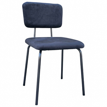 Стулья BRABIX "Dream CF-090", КОМПЛЕКТ 4 шт., черный каркас, ткань черная