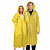 Дождевик плащ желтый на кнопках, EVA, многоразовый прочный, чехол в комплекте, универсальный размер, SHAMAANI (ШАМААНИ)