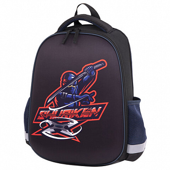 Ранец ПИФАГОР EVA BASIC, 1 отделение, "Shuriken", 39х30х16 см