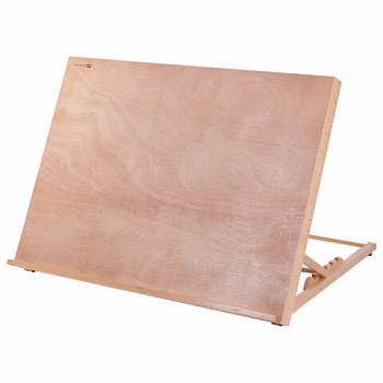 Мольберт настольный из бука А2, 65х48х47 см, регулируемый угол наклона, BRAUBERG ART CLASSIC