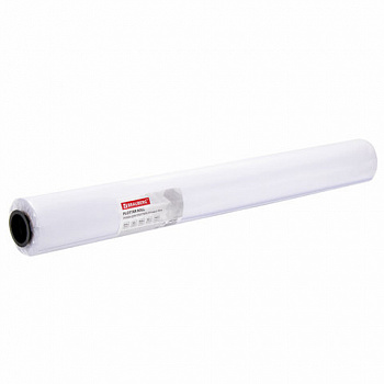 Бумага широкоформатная рулон для плоттера, 914 мм х 50 м х втулка 50,8 мм, 80 г/м2, белизна CIE 146%, BRAUBERG