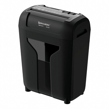 Уничтожитель (шредер) BRAUBERG CMK-1017x, 4 уровень секретности, 4х38мм, 10 листов, корзина 17 литров