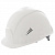 Каска защитная РОСОМЗ СОМЗ-55 Визион, ленточная регулировка, текстильное оголовье, БЕЛАЯ