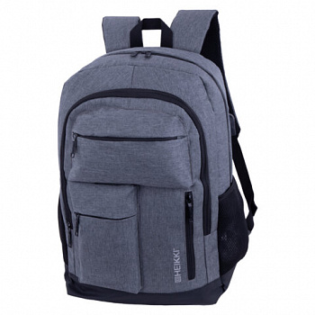 Рюкзак HEIKKI CONCORDANCE (ХЕЙКИ) универсальный, отделение для ноутбука, серый, 47x32x15 см