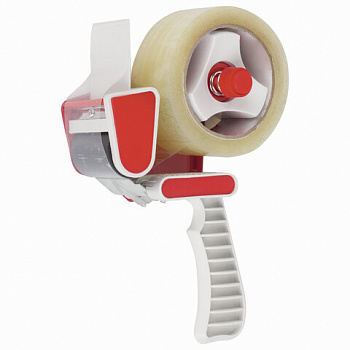 Диспенсер для клейкой упаковочной ленты шириной до 50 мм, пластик, STAFF "EVERYDAY"