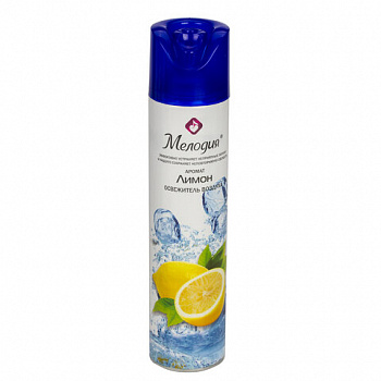 Освежитель воздуха аэрозольный 300 мл МЕЛОДИЯ "ЛИМОН"