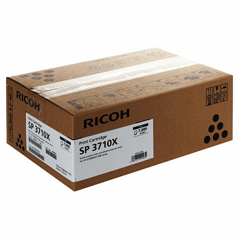 Картридж лазерный RICOH (SP 3710XE) SP 3710DN / 3710SF, оригинальный, ресурс 7000 стр.