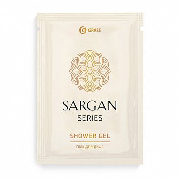 Гель для душа одноразовый 10 мл, КОМПЛЕКТ 500 шт., GRASS SARGAN, саше, флоупак