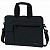 Сумка портфель HEIKKI NOVATION (ХЕЙКИ) с отделением для ноутбука 13-14", багажная лента, черная, 28х38х3 см