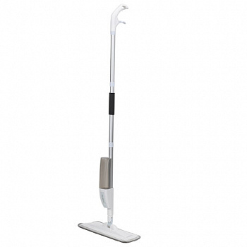 Швабра с распылителем UltraSpray Z, 2 насадки из микрофибры с плоским ворсом, скребок, LAIMA