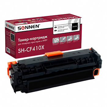 Картридж лазерный SONNEN (SH-CF410X) для HP LJ Pro M477/M452 ВЫСШЕЕ КАЧЕСТВО, черный, 6500 страниц
