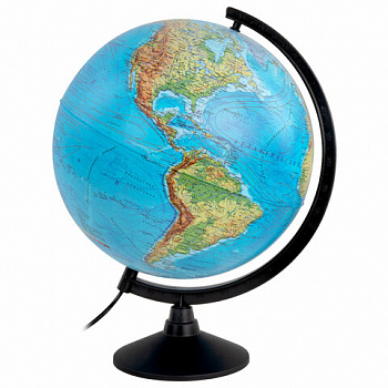Глобус физический / политический Globen "Классик", 32 см, с подсветкой, К013200101