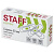 Скрепки большие 50 мм, STAFF, оцинкованные, 50 шт., в картонной коробке, РОССИЯ
