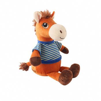 Подарок новогодний СМЕЛЬЧАК РОБЕРТ "Мягкая игрушка-символ 2026 года", НАБОР конфет 600 г, WELDAY (ВЭЛДЭЙ)