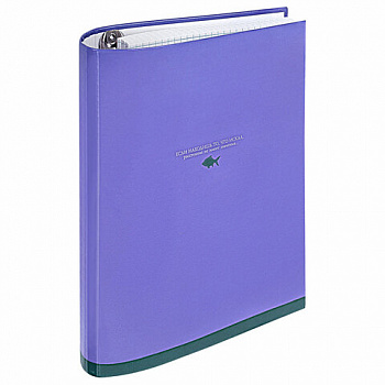 Тетрадь на кольцах А5 175х215 мм, 120 листов, твердый картон, клетка, BRAUBERG, "Monocolor"