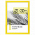 Рамка 21х30 см небьющаяся, багет 17,5 мм, пластик, BRAUBERG "Colorful", желтая