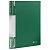 Папка 40 вкладышей BRAUBERG стандарт, зеленая, 0,7 мм