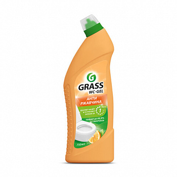 Средство для уборки сантехники и туалета дезинфицирующее 750мл GRASS DOS-GEL "Сила цитрусов"