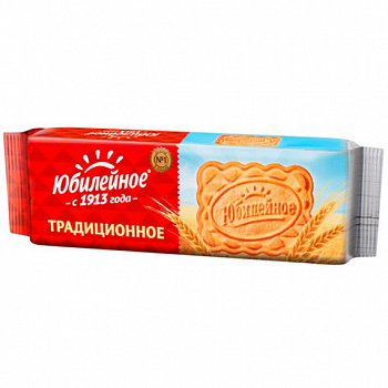 Печенье ЮБИЛЕЙНОЕ "Традиционное", 112 г, 57745