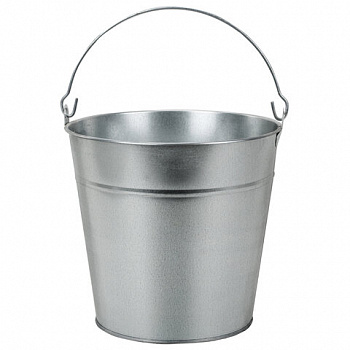 Ведро 12 л, без крышки, оцинкованное