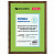 Рамка 21х30 см, пластик, багет 15 мм, BRAUBERG "HIT", орех, стекло